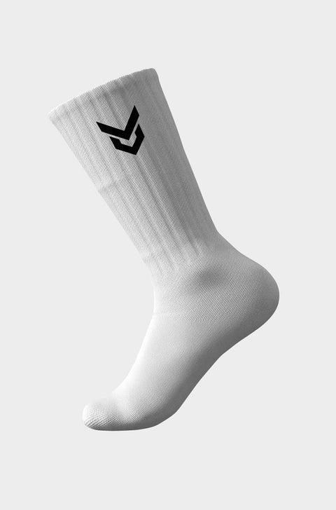 🎁 Everyday Cushioned Crew Socks White (100% off)