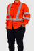 Hi-Vis Long Sleeve Work Shirt Orange Ladies