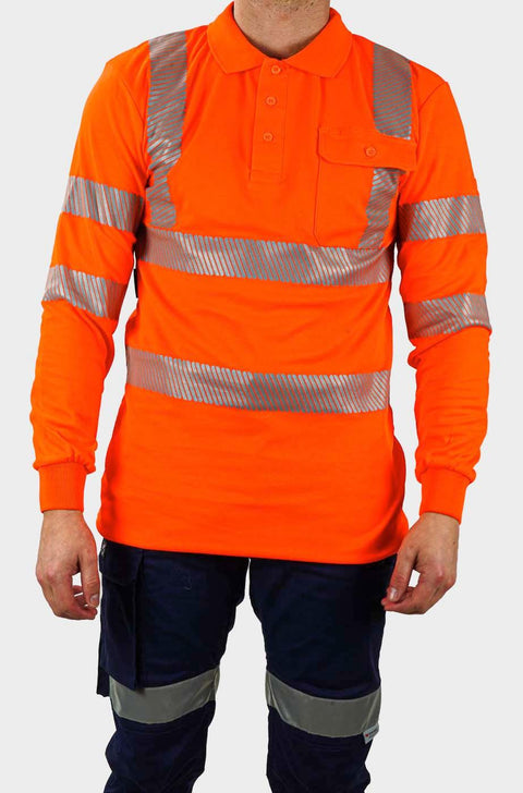 Nighthawk Hi-Vis Work Polo - NIGHTHAWK