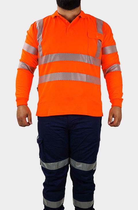 Nighthawk Hi-Vis Work Polo - NIGHTHAWK