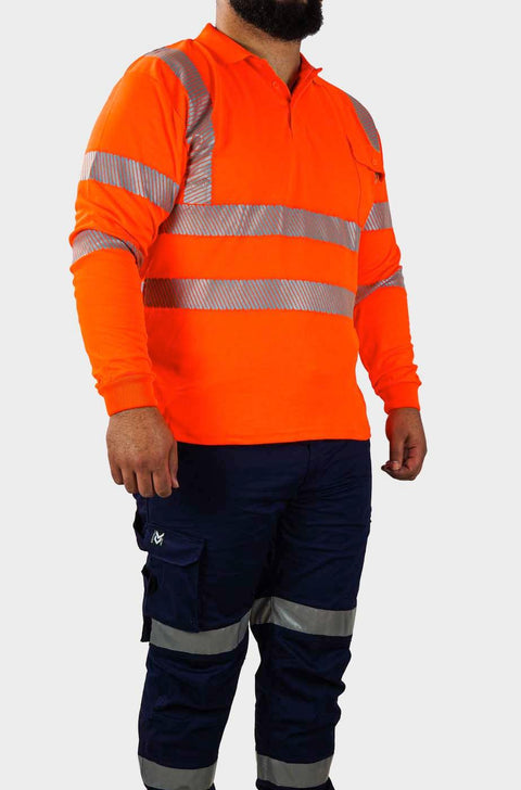 Nighthawk Hi-Vis Work Polo - NIGHTHAWK