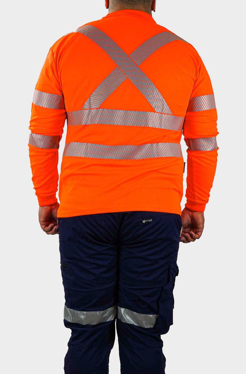 Nighthawk Hi-Vis Work Polo - NIGHTHAWK