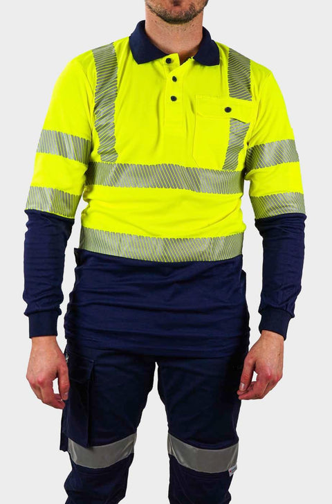 Nighthawk Hi-Vis Work Polo - NIGHTHAWK