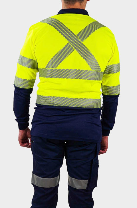 Nighthawk Hi-Vis Work Polo - NIGHTHAWK