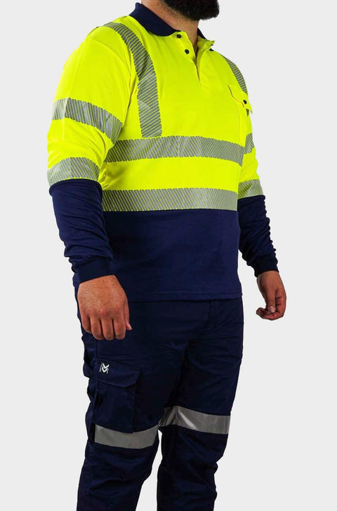 Nighthawk Hi-Vis Work Polo - NIGHTHAWK