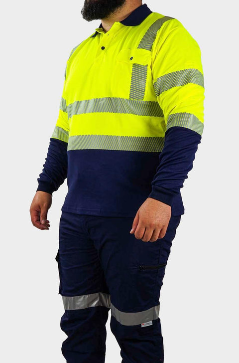 Nighthawk Hi-Vis Work Polo - NIGHTHAWK