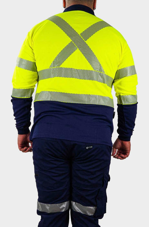 Nighthawk Hi-Vis Work Polo - NIGHTHAWK