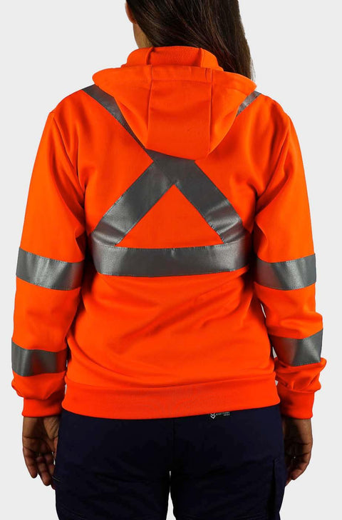 Nighthawk Workwear Jacket Orange Ladies - NIGHTHAWK