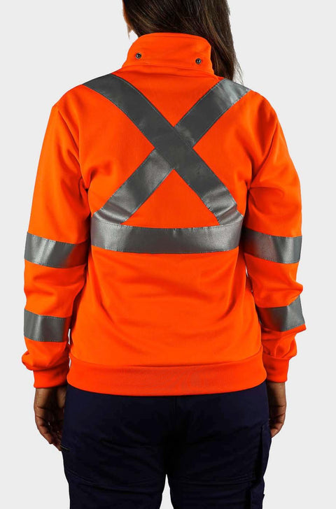 Nighthawk Workwear Jacket Orange Ladies - NIGHTHAWK