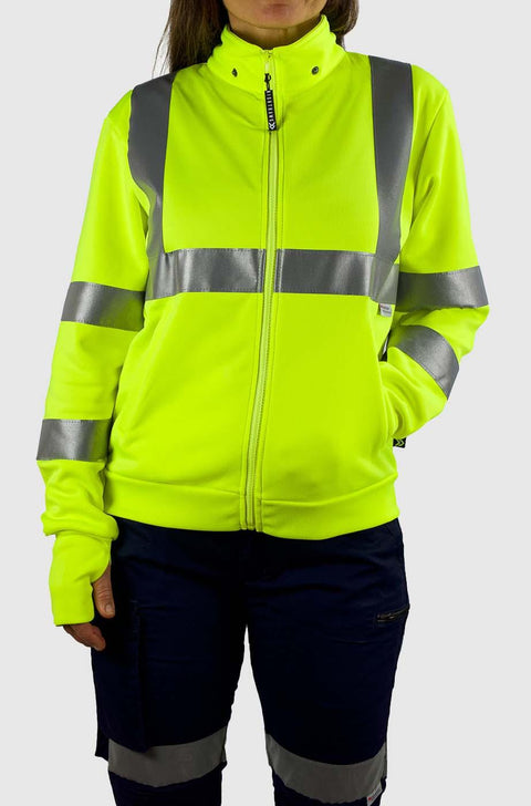 Nighthawk Workwear Jacket Yellow Ladies - NIGHTHAWK