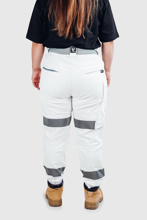 Nighthawk Workwear Chino v2 White Ladies